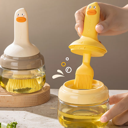 Silikonska Flašica za Ulje u Obliku Patkice