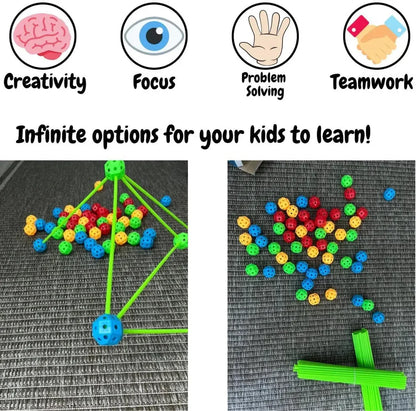 Kreativni Set za Gradnju Dečijih Kućica i Tvrđava | FORTKID