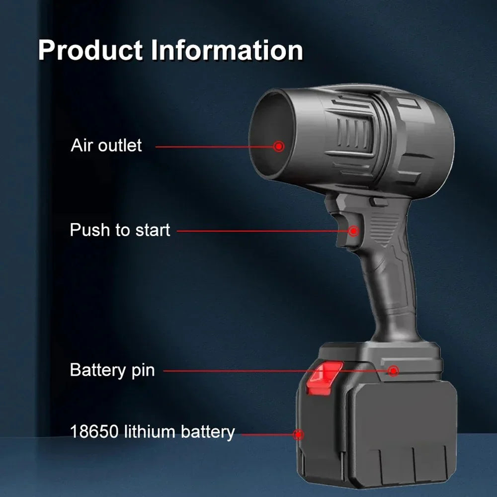 Aku Turbo Fen 2000W + 2 Baterija GRATIS!