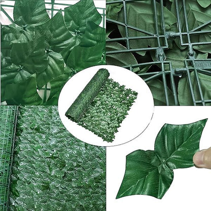 Mreža Ograda od Veštačkog Lišća 3m x 0.5m
