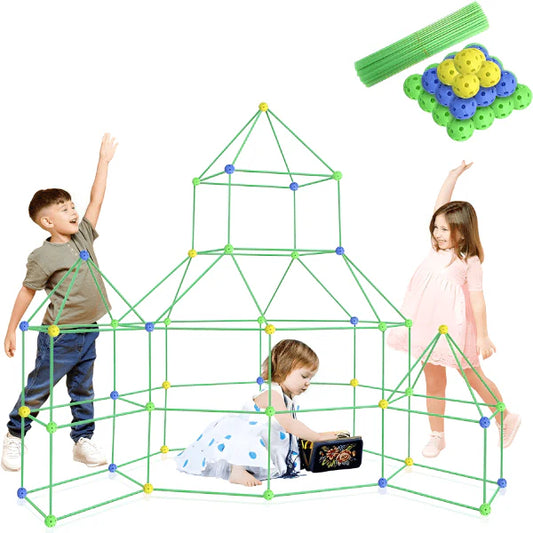 Kreativni Set za Gradnju Dečijih Kućica i Tvrđava | FORTKID