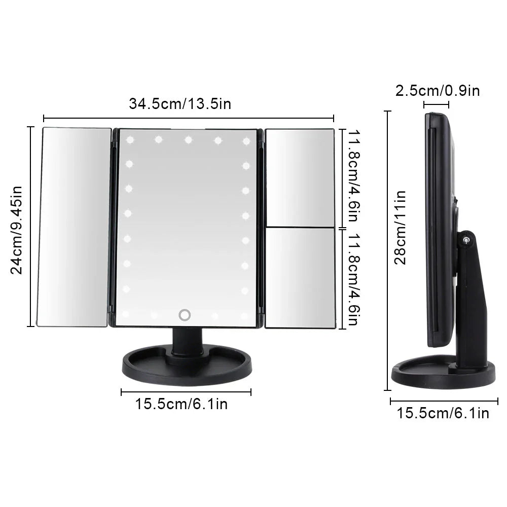 LED Ogledalo za Šminkanje