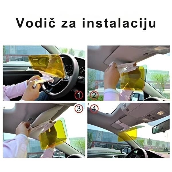 UV Antirefleksna Zaštita za Vožnju | VISORIX