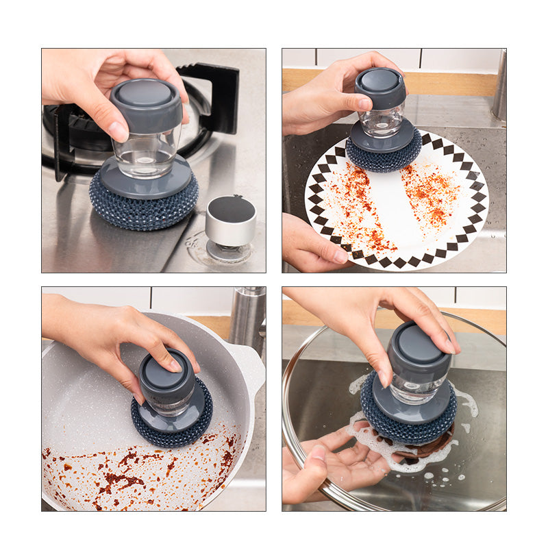 Četka za Čišćenje Sudova sa Automatskim Dodavanjem Sapuna | SUDSMASTER